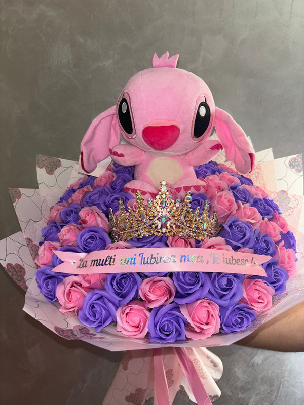 Buchet 101 Stitch Angel Royal