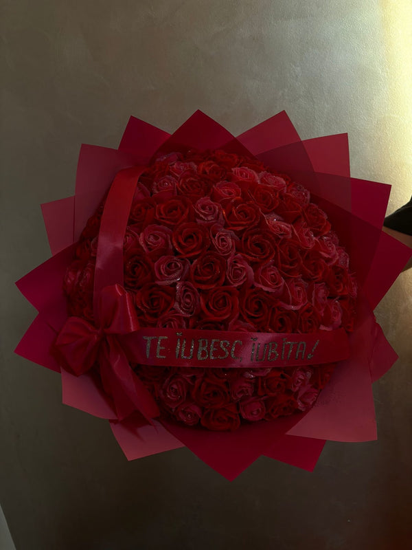 Buchet 101 Te Iubesc Iubita
