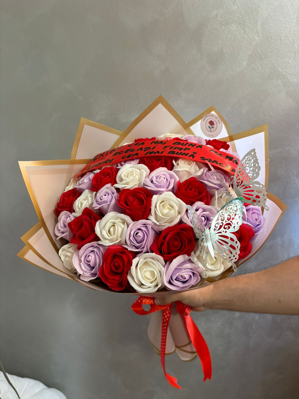 Buchet 37 trandafiri