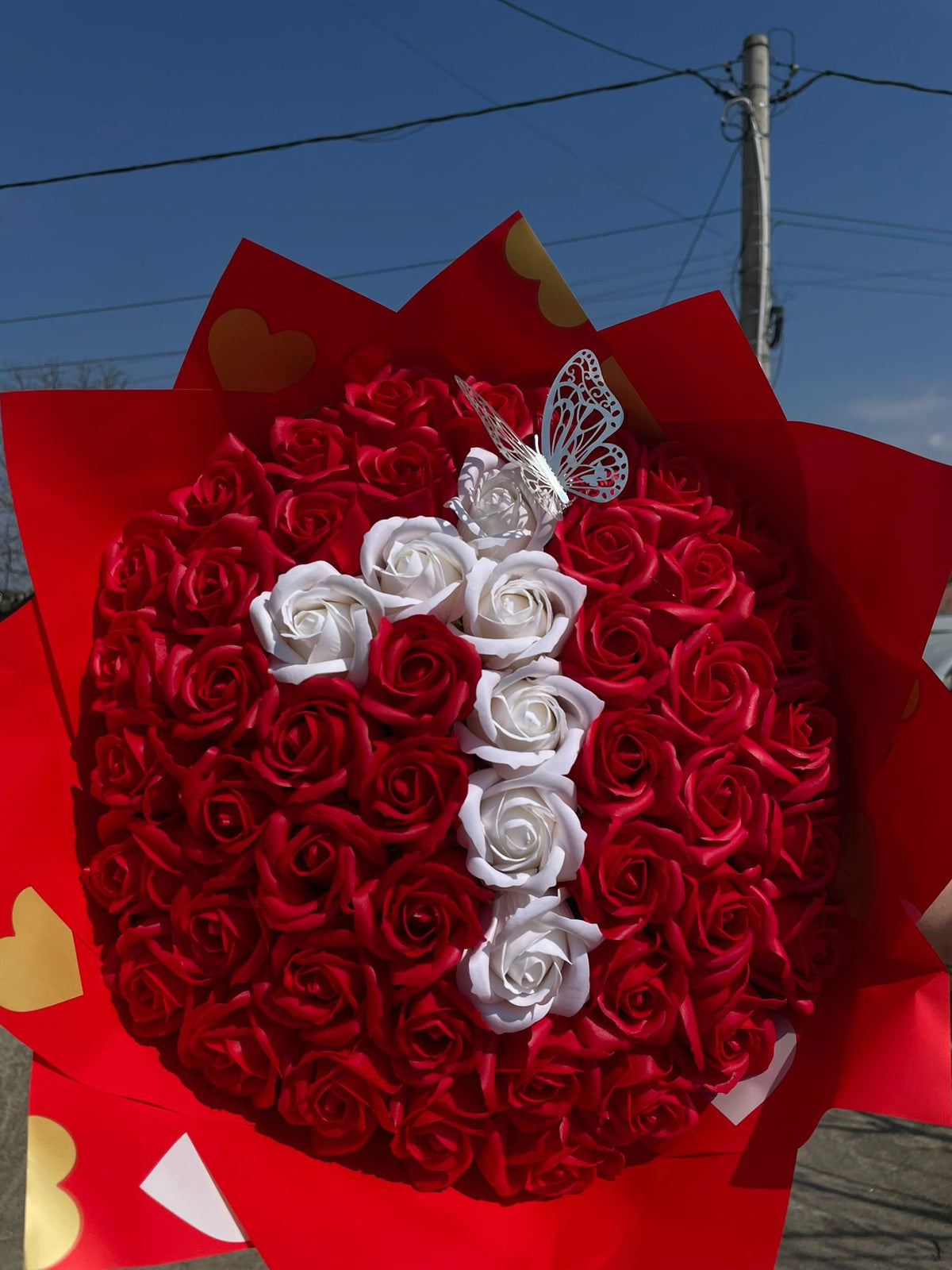 Buchet 51 trandafiri de sapun