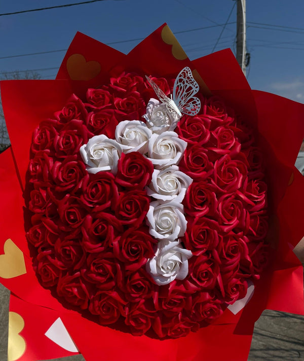 Buchet din 51 Trandafiri Number One