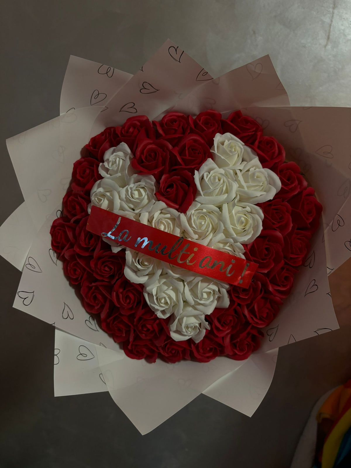 Buchet 51 trandafiri de sapun