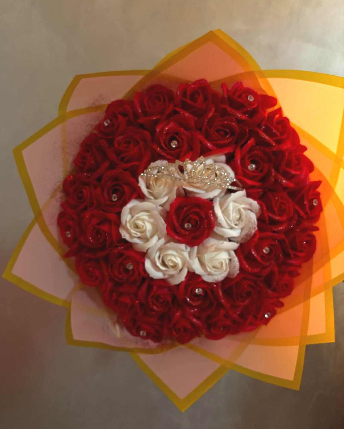 Buchet din 51 Trandafiri Ruby Princess