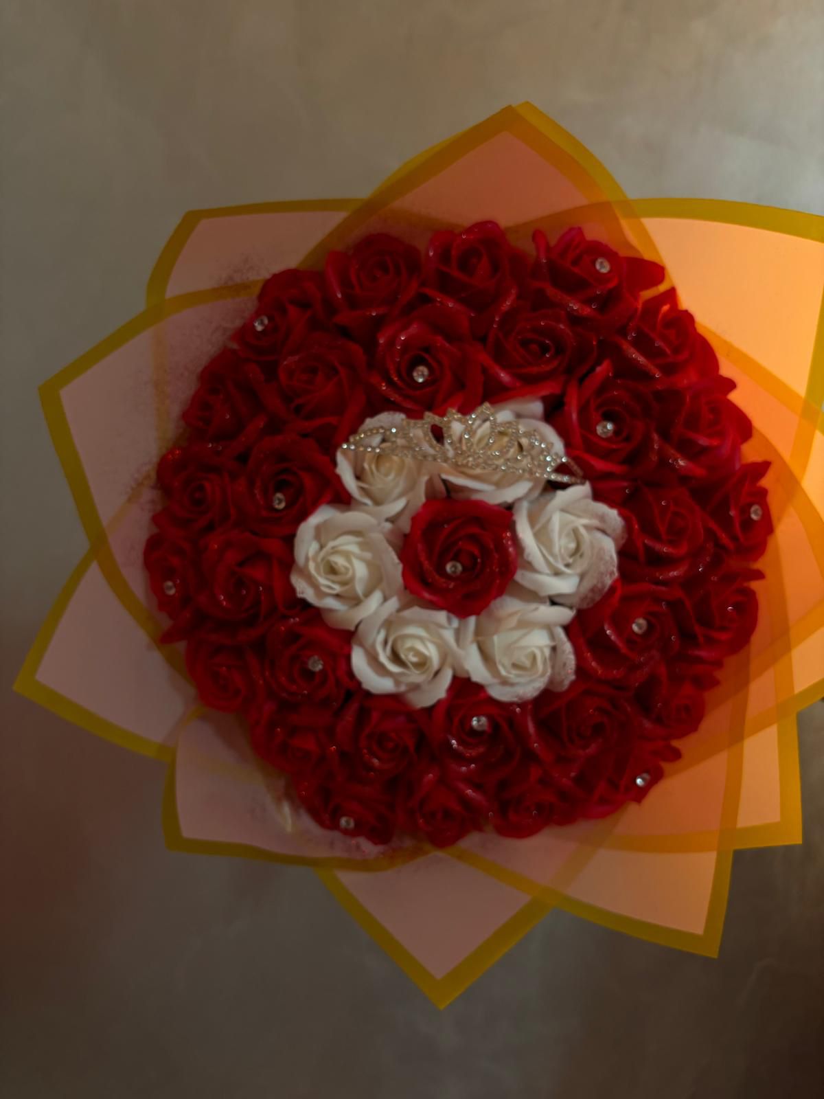 Buchet 51 trandafiri de sapun