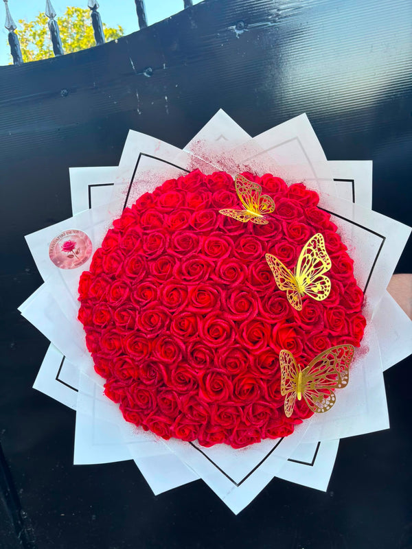 Golden Butterfly Red